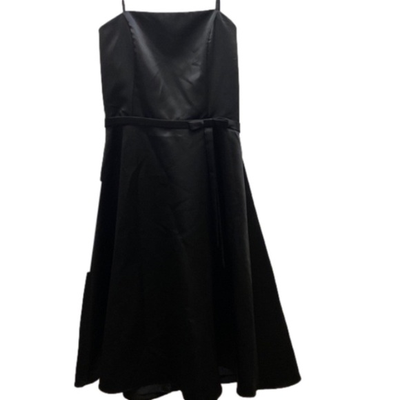 NWT GoJane prom formal cocktail size small sleeveless black dance dress - Picture 1 of 12